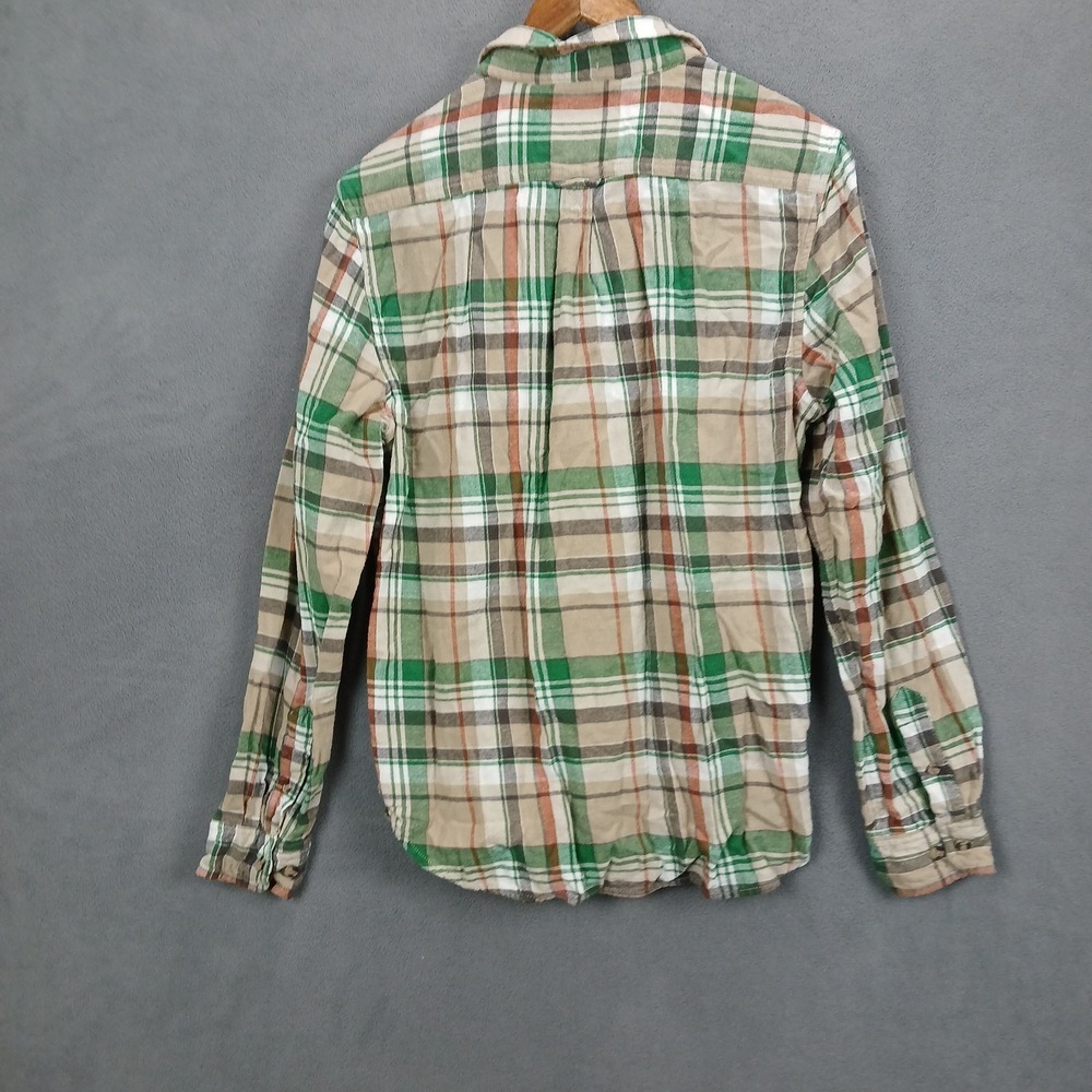 Denim & Flower Ricky Singh Shirt Mens Large Multicolor Flannel Plaid Button Up - Picture 2 of 8